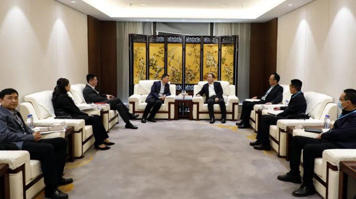 招商银行兰州分行行长倪佳一行到访IM（中国）集团